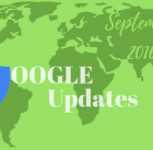 September 2016 Google Updates