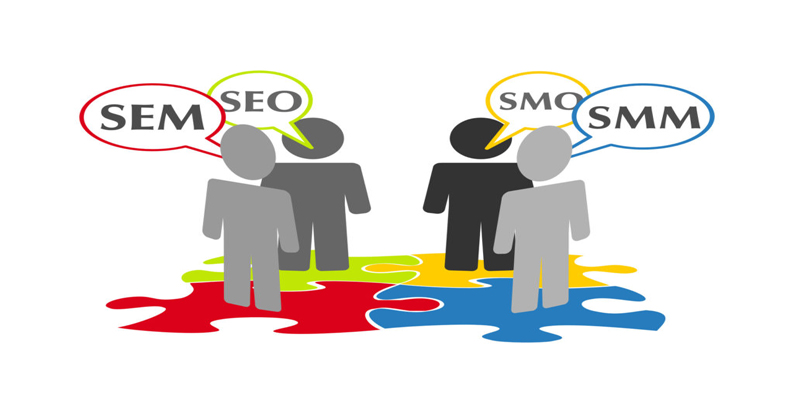 What is SEO, SEM, SMO and SMM in digital marketing?