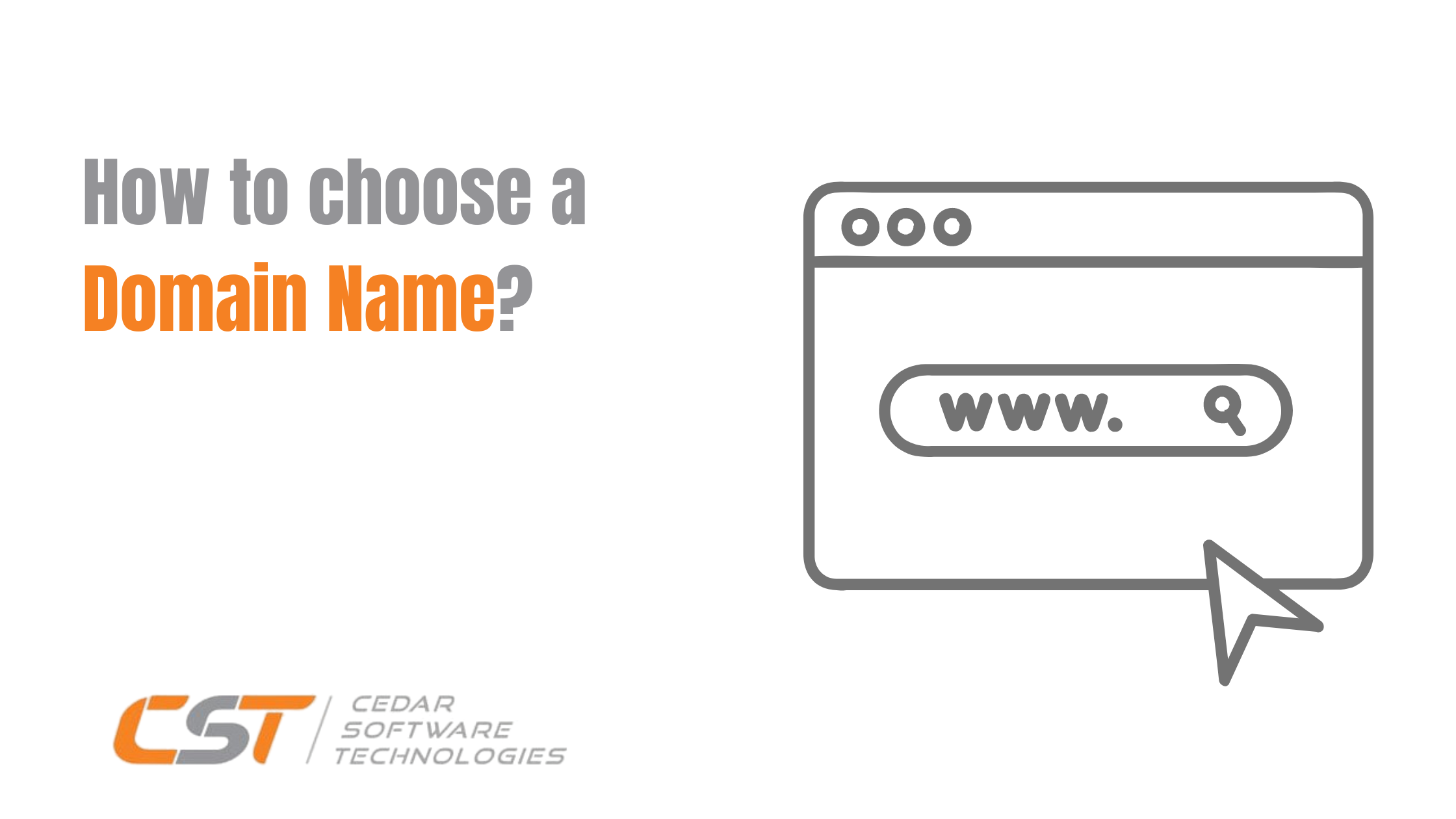 How to choose a Domain Name?